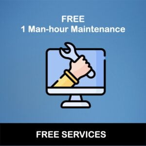 FREE 1 Man-hour Maintenance on Any Website Support / Updates