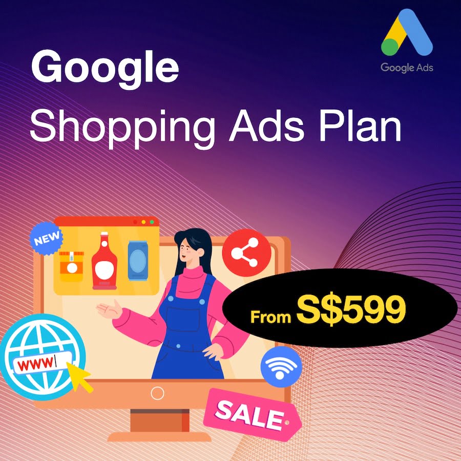Singapore Google Shopping Ads plan package