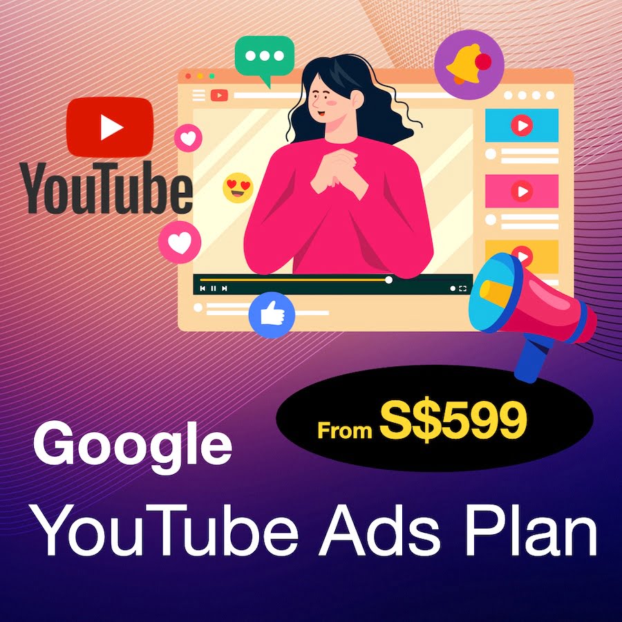 singapore Youtube ads plan package